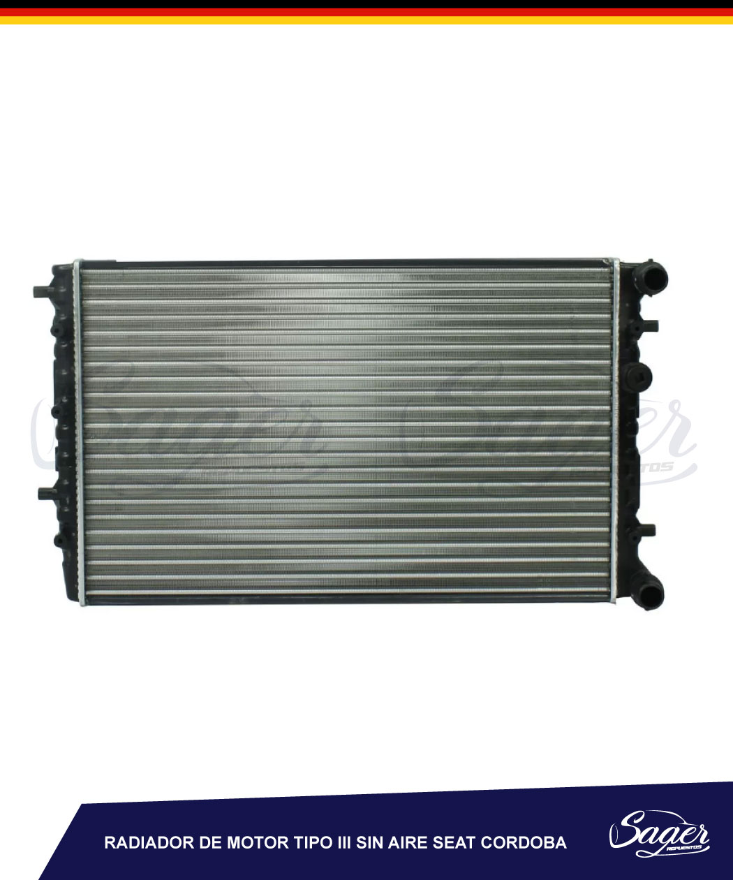 RADIADOR DE MOTOR TIPO III / 4037367