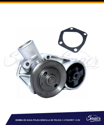 BOMBA DE AGUA POLEA SENCILLA SK FELICIA 1.3 FAVORIT 1.3 8V