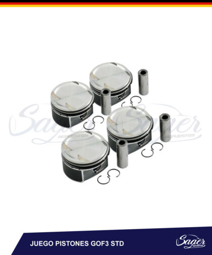 JUEGO PISTONES GOLF3 STD / 4037960