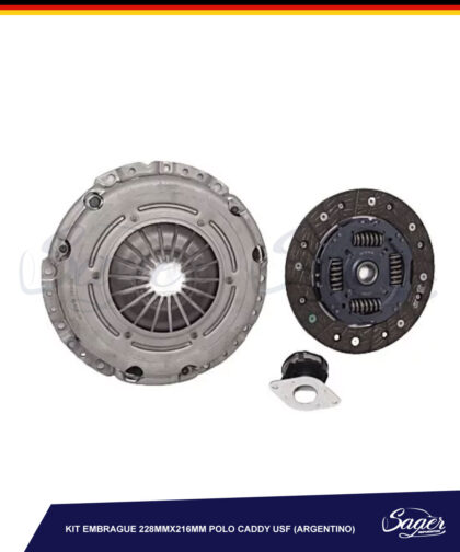 KIT EMBRAGUE 228MMX216MM POLO CADDY USF (ARGENTINO) / 4035015