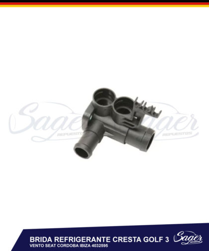 BRIDA REFRIGERANTE CRESTA GOLF 3 VENTO SEAT CORDOBA IBIZA / 4032595