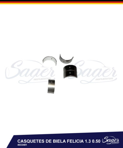 CASQUETES DE BIELA FELICIA 1.3 0.50 / 4033481