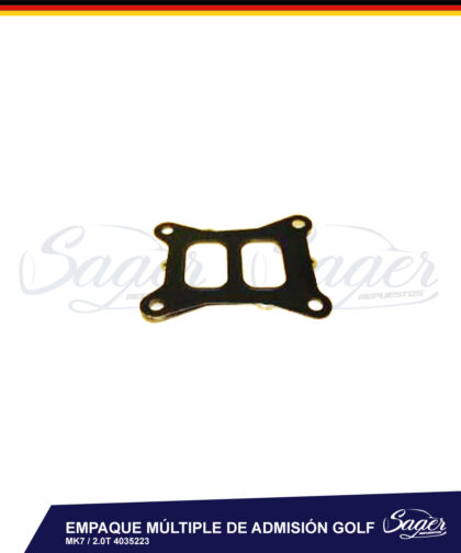EMPAQUE MÚLTIPLE DE ADMISIÓN GOLF MK7  2.0T / 4035223