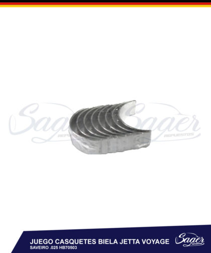 JUEGO CASQUETES BIELA JETTA VOYAGE SAVEIRO .025 /  HB70503