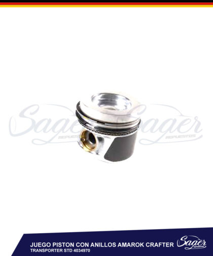 JUEGO PISTON CON ANILLOS  AMAROK CRAFTER TRANSPORTER STD / 4034970