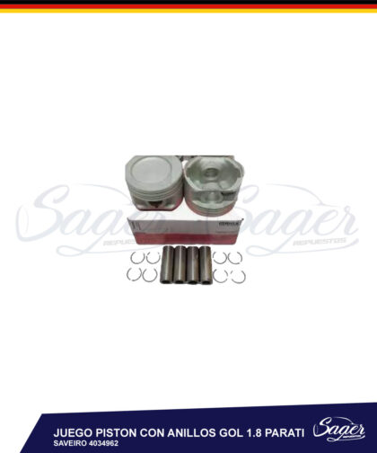 JUEGO PISTON CON ANILLOS  GOL  1.8PARATI SAVEIRO / 4034962