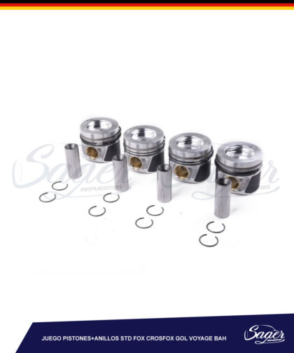JUEGO PISTONES ANILLOS STD FOX CROSFOX GOL VOYAGE BAH / 4035321
