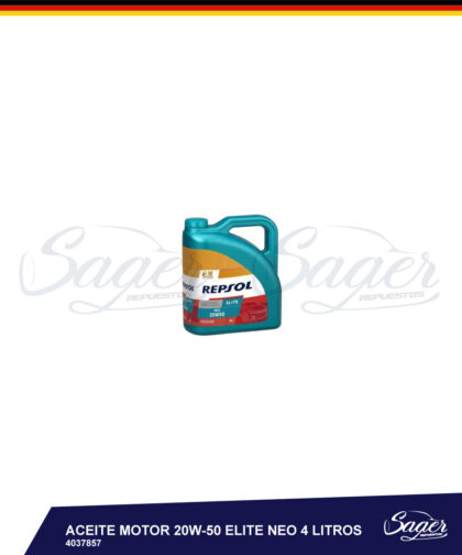 REPSOL ACEITE MOTOR 20W-50 ELITE NEO 4 LITROS  /  4037857