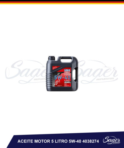 LIQUI MOLY ACEITE MOTOR 5 LITRO 5W-40 /  4038274