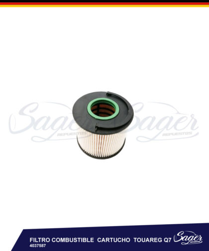 FILTRO COMBUSTIBLE  CARTUCHO  TOUAREG Q7 / 4037587
