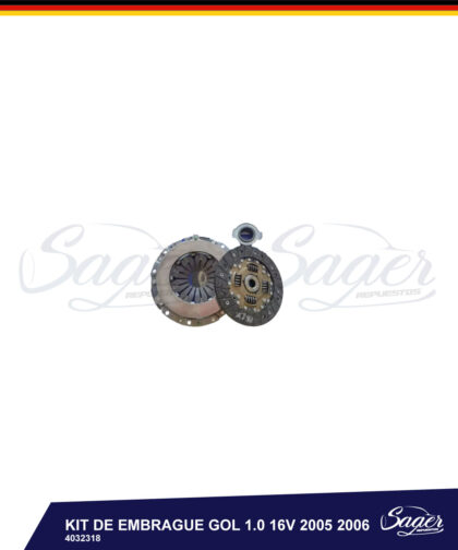 KIT DE EMBRAGUE 215mm JETTA 2.0 GOLF 2.0  SK OCTAVIA / 4032318