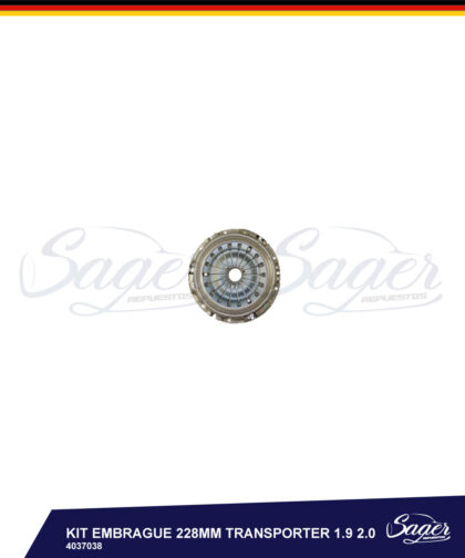 KIT EMBRAGUE 228MM TRANSPORTER 1.9 2.0 / 4037038