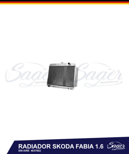 RADIADOR SKODA FABIA 1.6  SIN AIRE  / 4037602