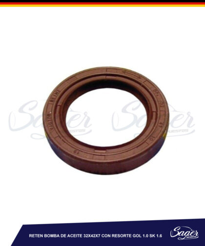 RETEN BOMBA DE ACEITE  CON RESORTE GOL 1.0 SK 1.6 / 4033374