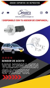 volkswagen spacefox SENSOR DE ACEITE